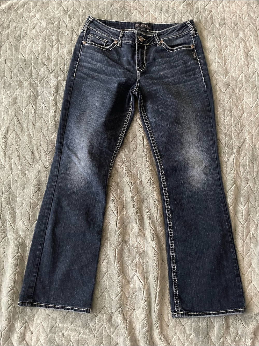 Women’s Silver Jeans Dark Wash Bootcut Jeans